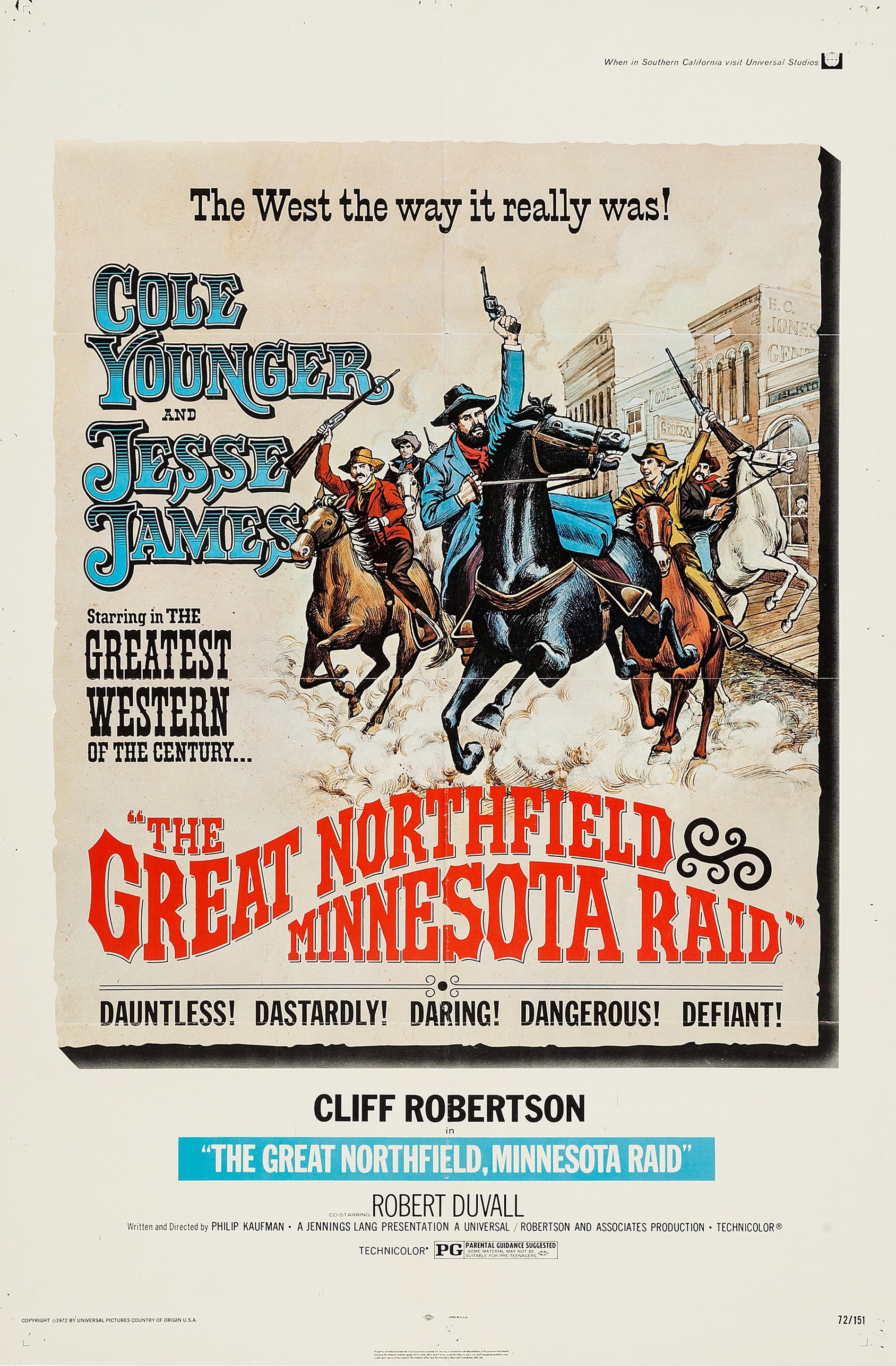 Film: "The Great Northfield Minnesota Raid" (1972)