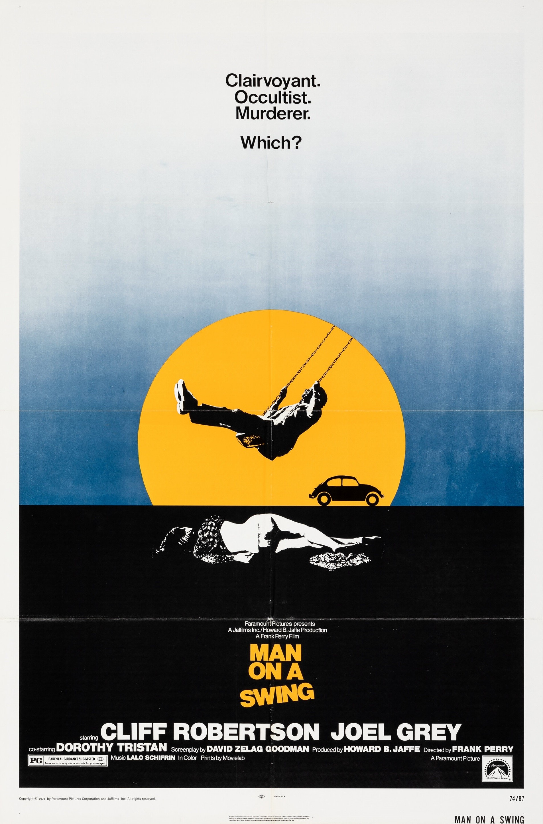 Film: "Man on a Swing" (1974)