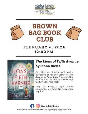 Brown Bag Book Discussion
