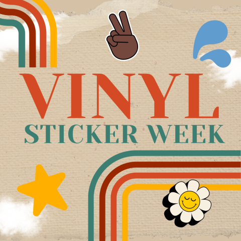 Vinyl Sticker Week Promo image