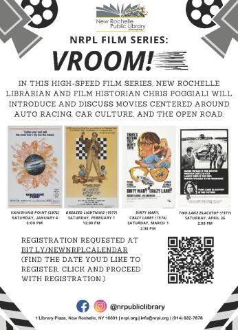 NRPL "VROOM!!" Film Series: "Vanishing Point"