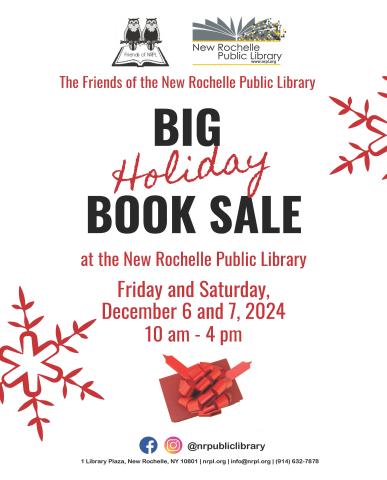 Friends of NRPL BIG Holiday Book Sale