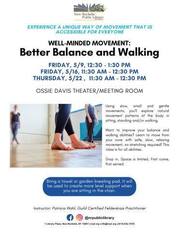 Well Minded Movement: Balance & Walking