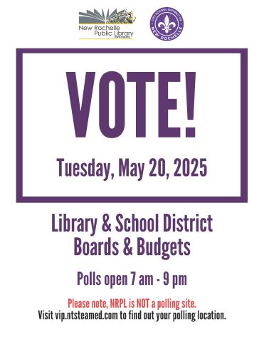 2025-2026 NRPL Budget Vote & Board of Trustee Election