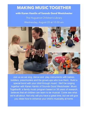 Making Music Together - Music Together®, Sounds Good Westchester Inc.
