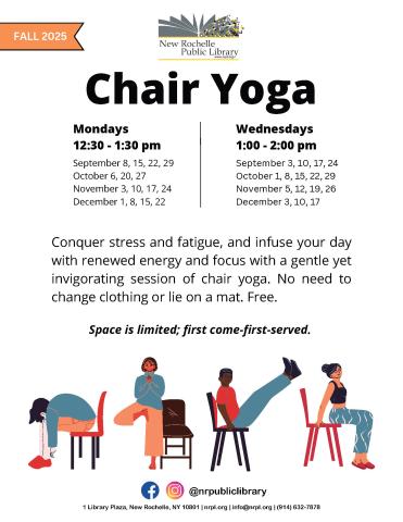 Chair Yoga - Fall 2025
