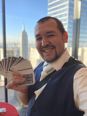 Magician Omar Olusion