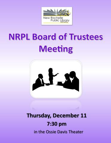 NRPL Board of Trustees Meeting
