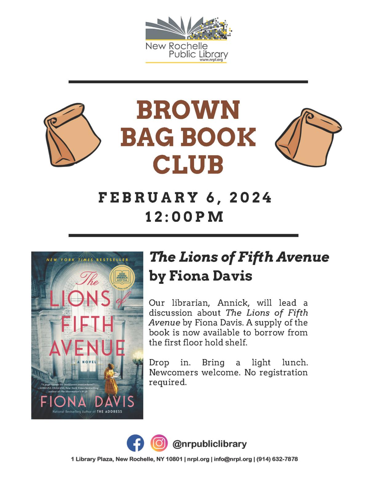 Brown Bag Book Discussion