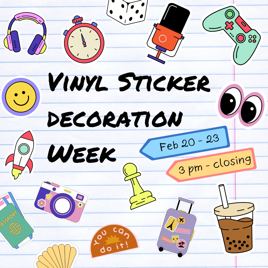 Vinyl Sticker Week