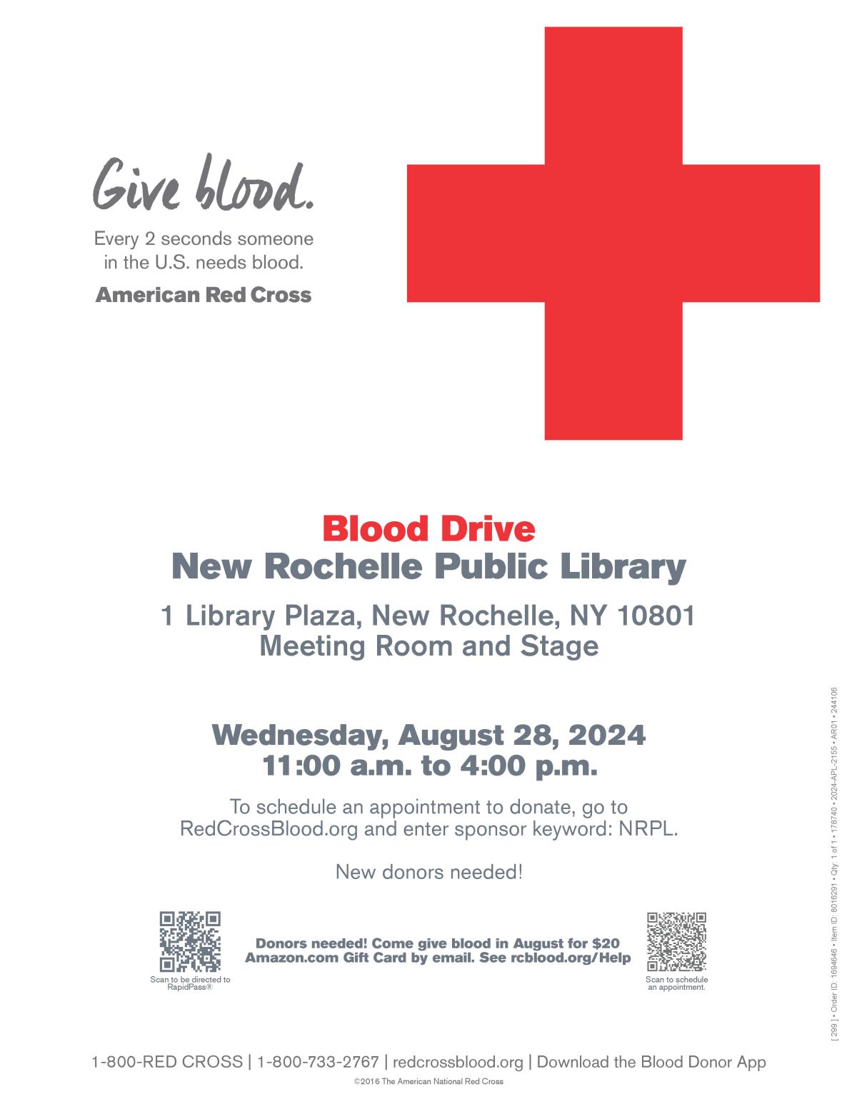 American Red Cross Blood Drive