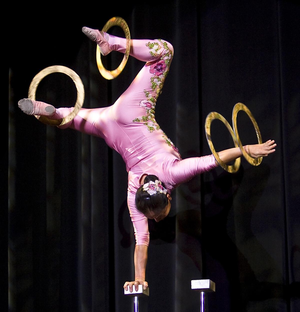 Li Liu Handstand with Rings