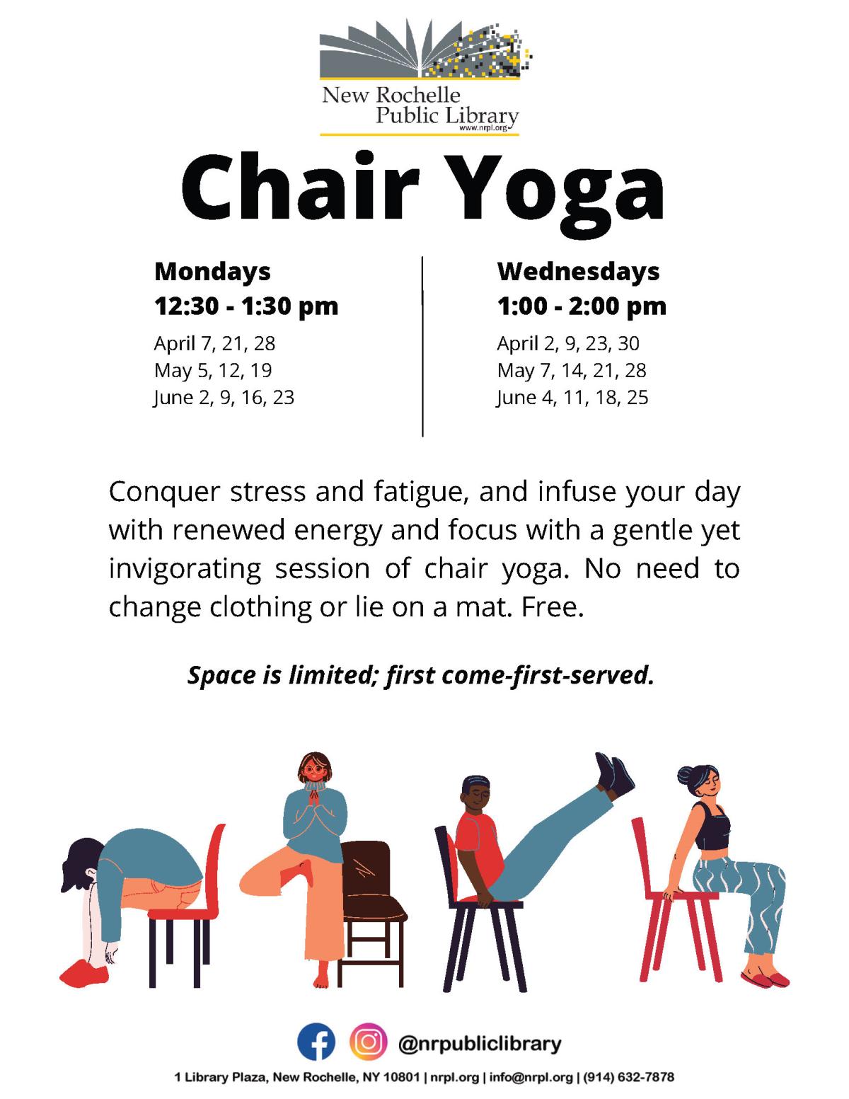 Chair Yoga (April - June 2025)
