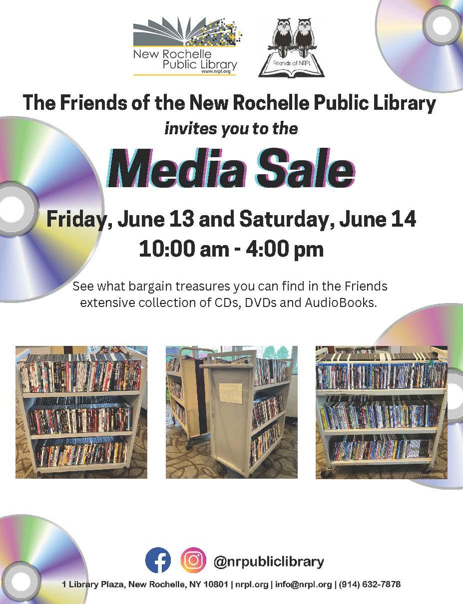 Friends of NRPL Media Sale