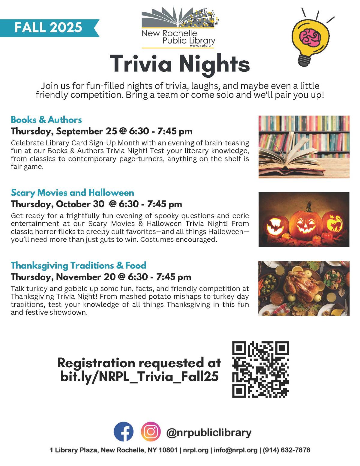 Trivia Night: Books & Authors