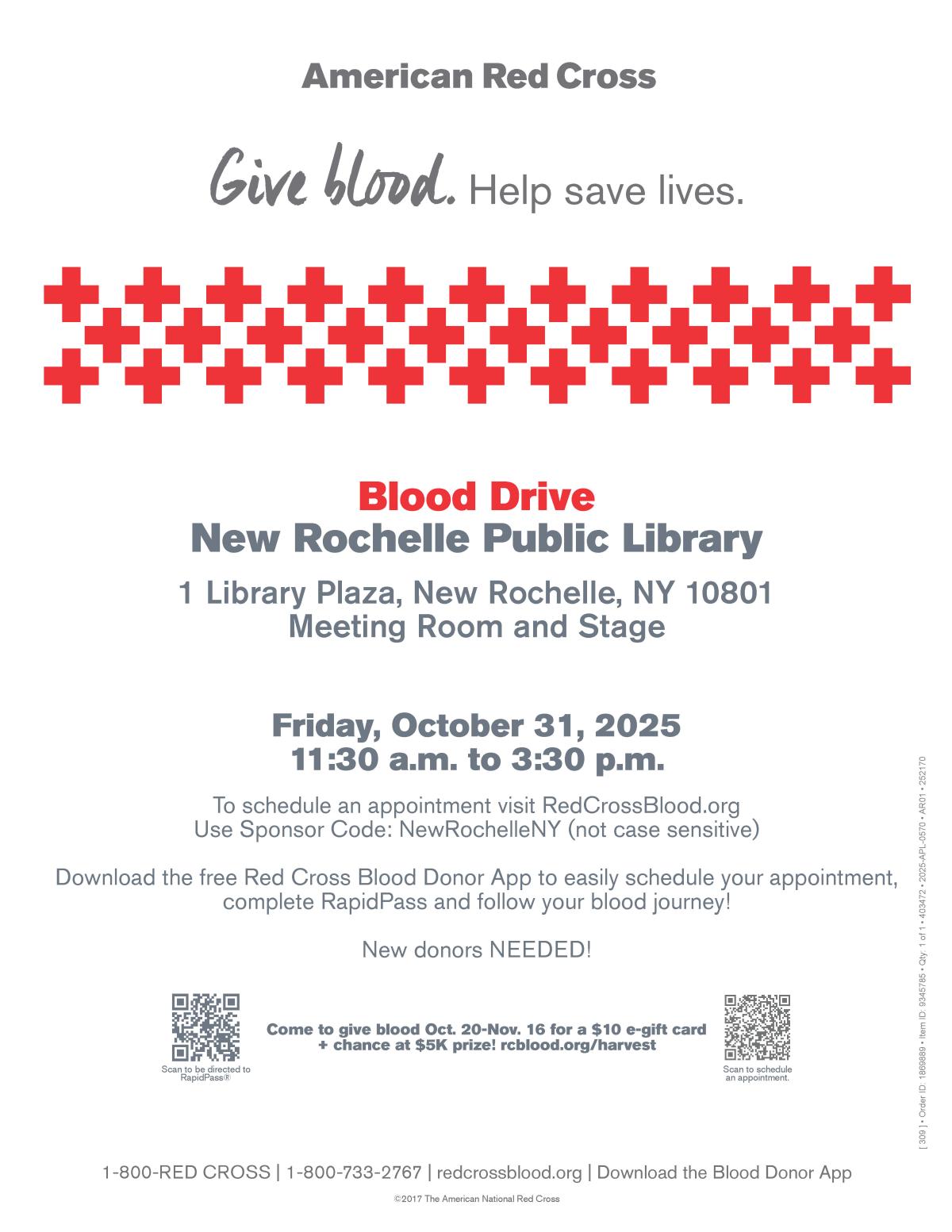 American Red Cross Blood Drive