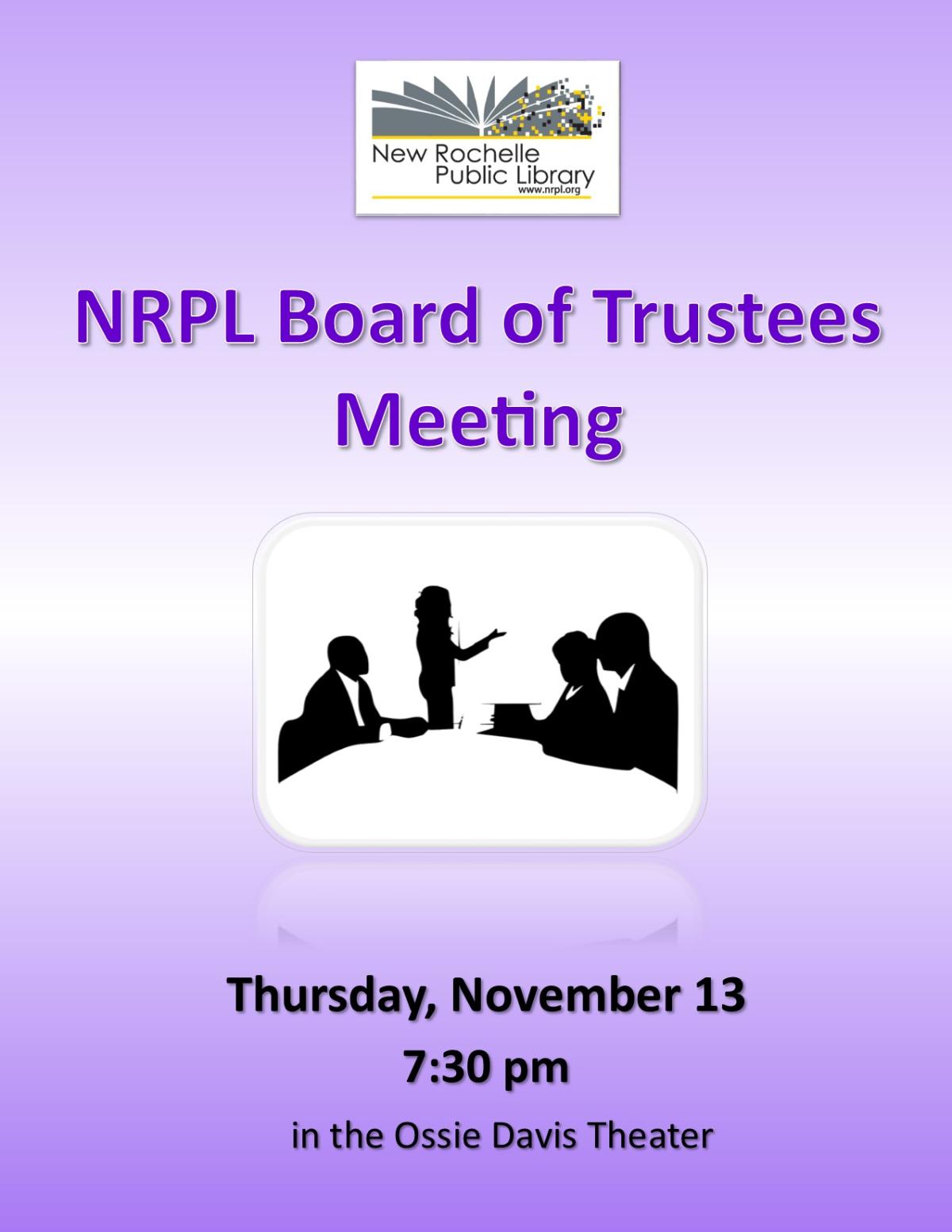 NRPL Board of Trustees Meeting