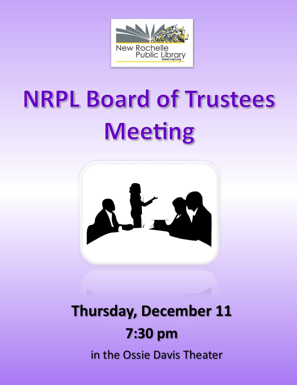 NRPL Board of Trustees Meeting